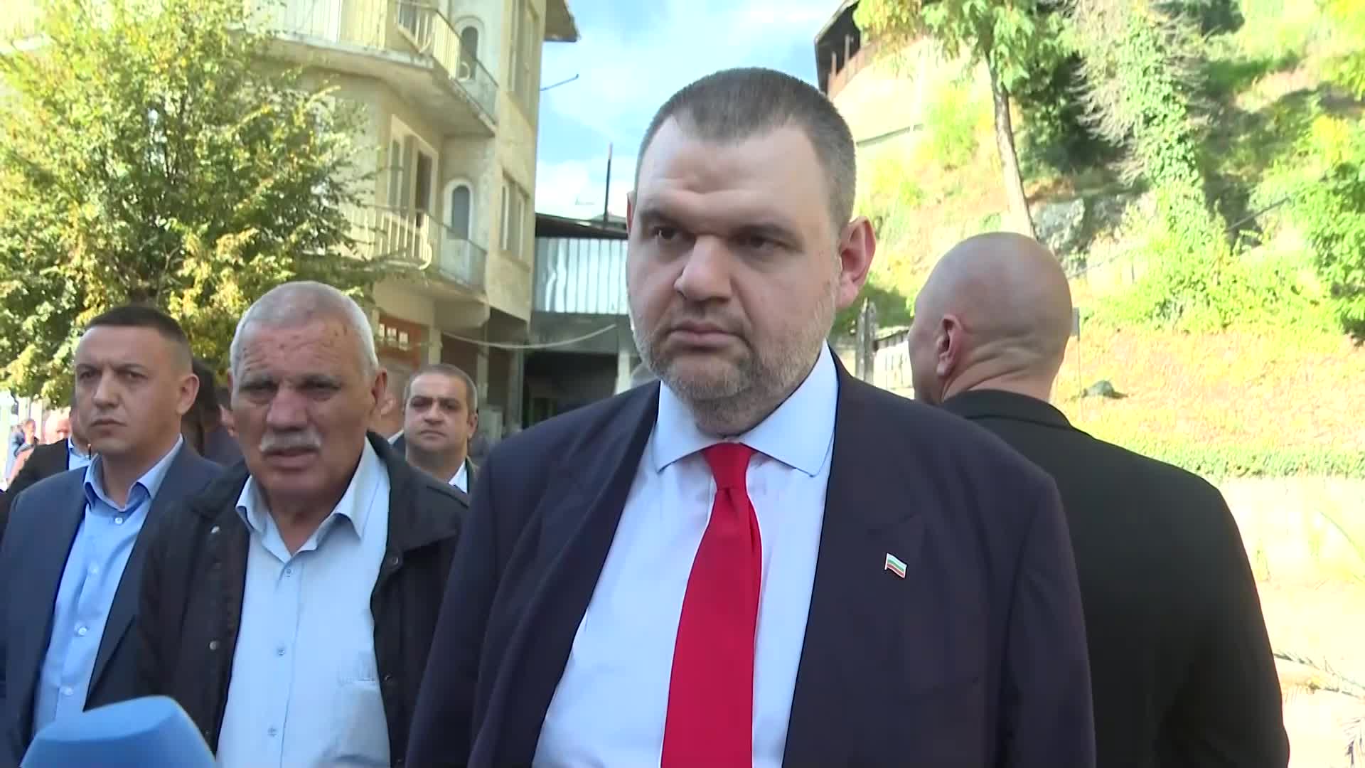 Делян Пеевски в Белица