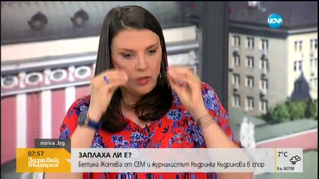 Бетина Жотева: Аз не виждам каква заплаха съм казала