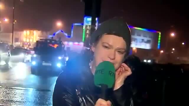Какво е да се включиш в ефир от окото на бурята?