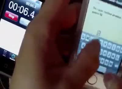 за 21 секунда съобщението готов! ако не вярвате гледайте 