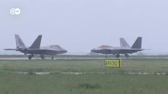 США отправили в Румынию два истребителя F-22 (26.04.2016)