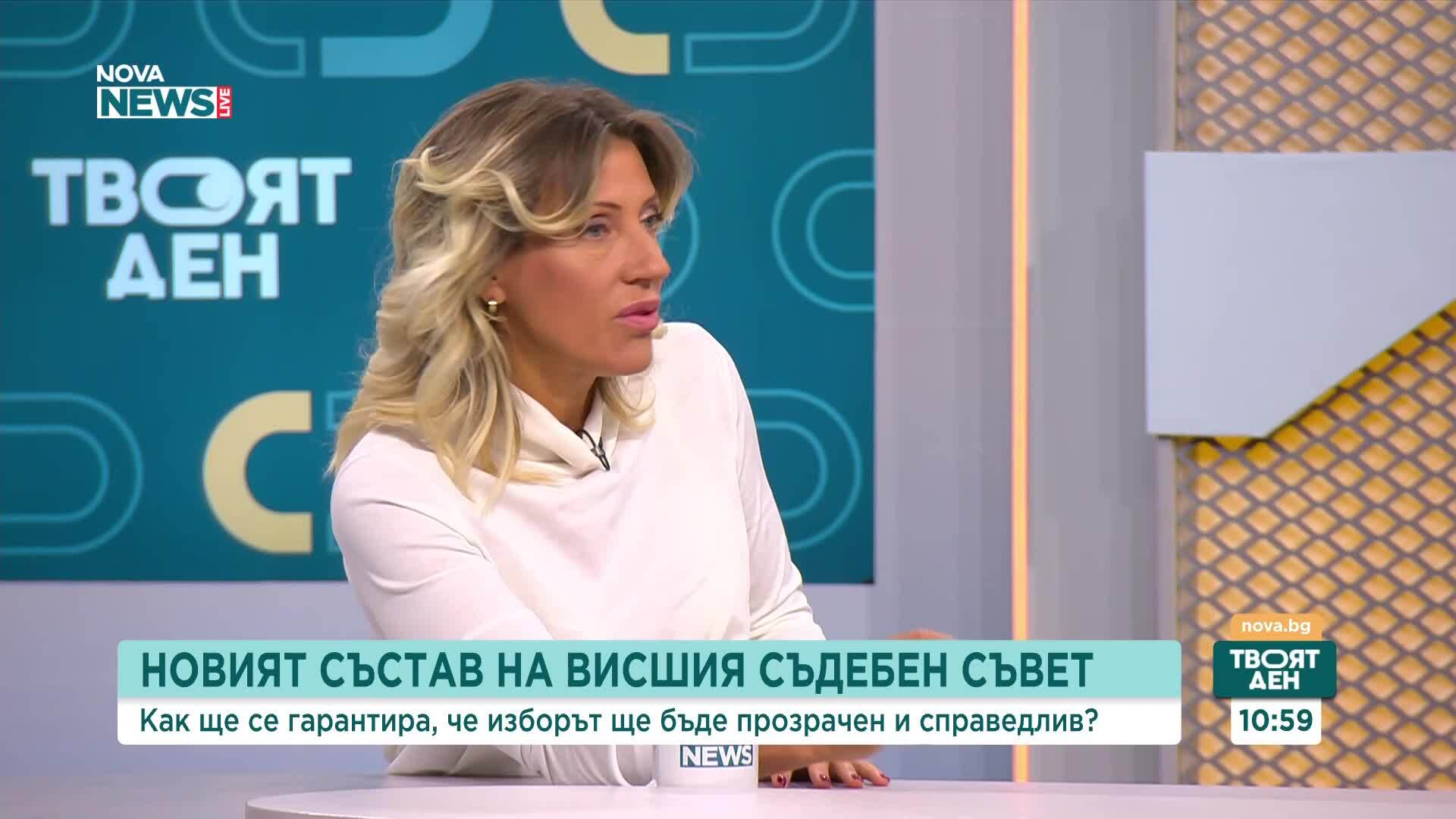 Владислава Цариградска за сигнала на Борислав Сарафов: Той много добре знае, че престъпленията не се разследват от премиера