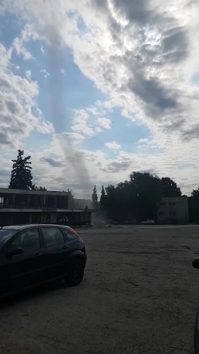 Мини торнадо в гр. Пирдоп