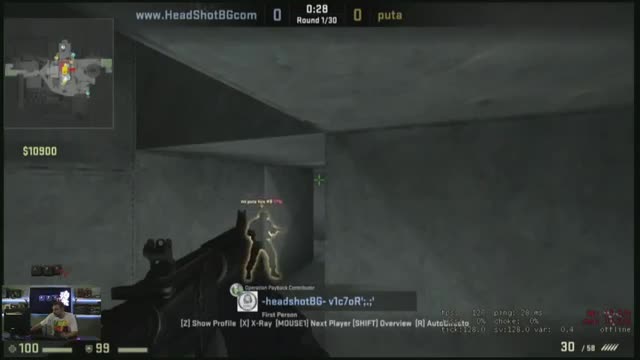 Cs:go - Част 3 - Headshotbg[bg] vs mi puta[dk] - Go4cs:go Финал