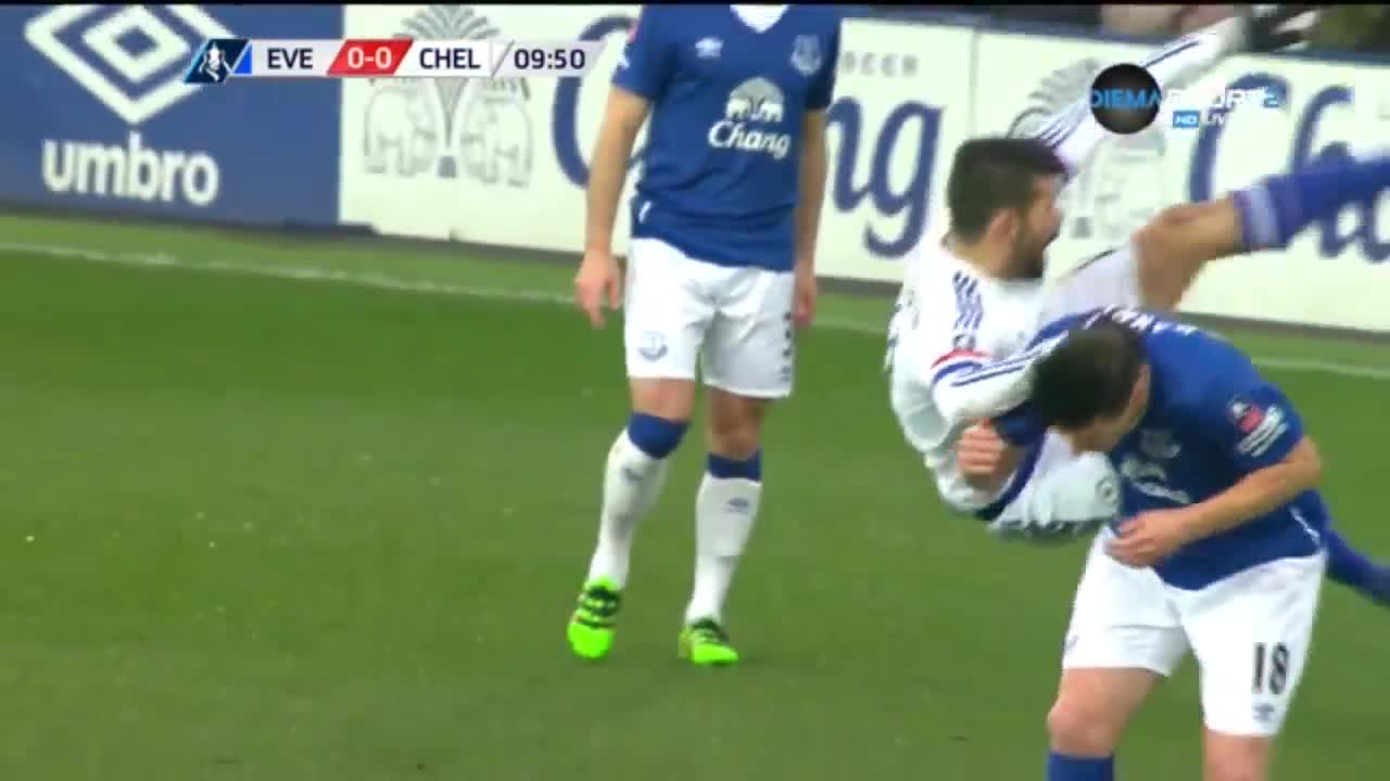 Евертън - Челси 0:0 /Първо полувреме, ФА Къп/