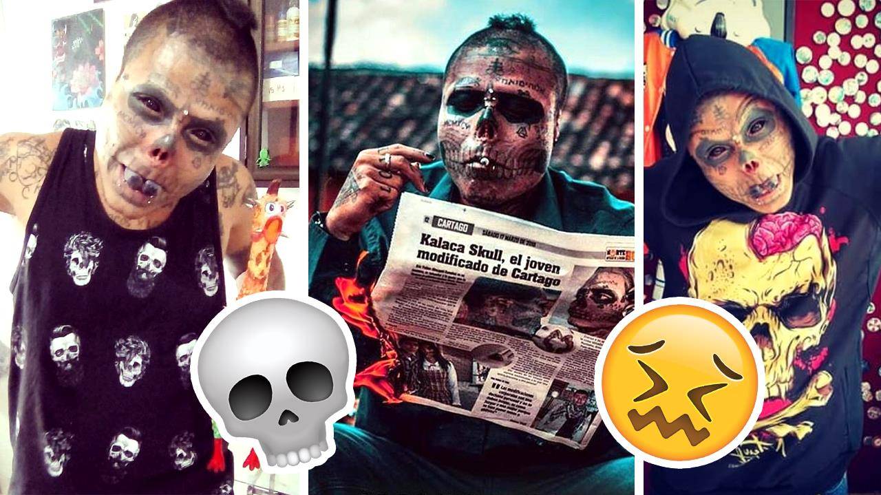 В последните две години колумбийският татуист Калака Скъл чието истинско