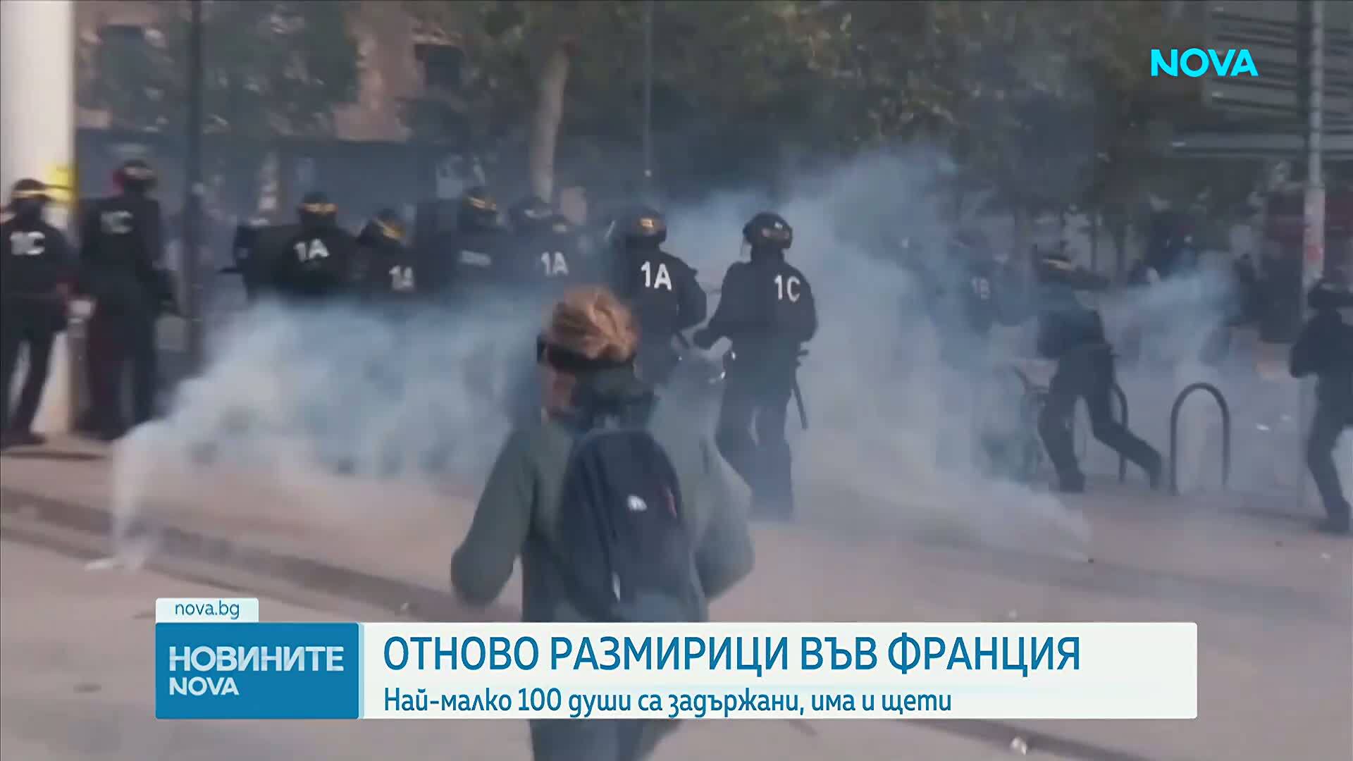 Нова нощ на сблъсъци във Франция, хиляда души са арестувани