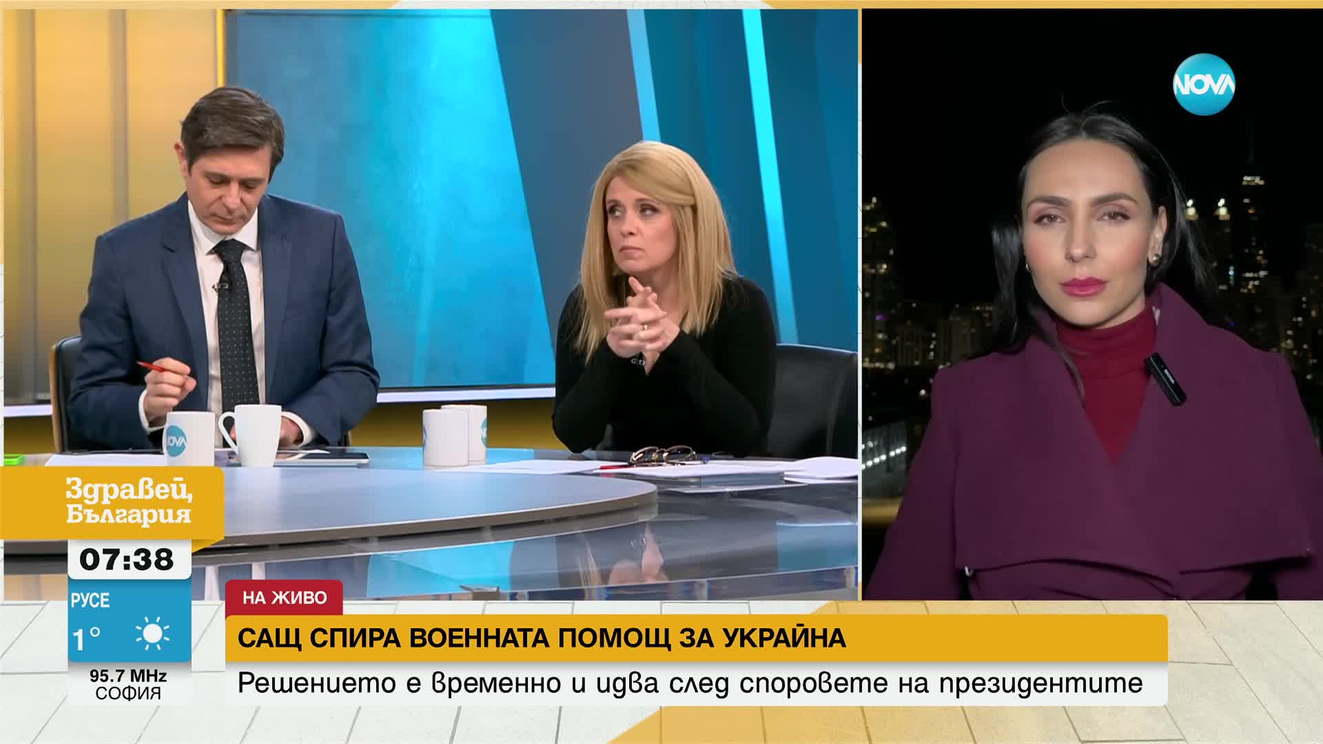 САЩ спират военната помощ за Украйна