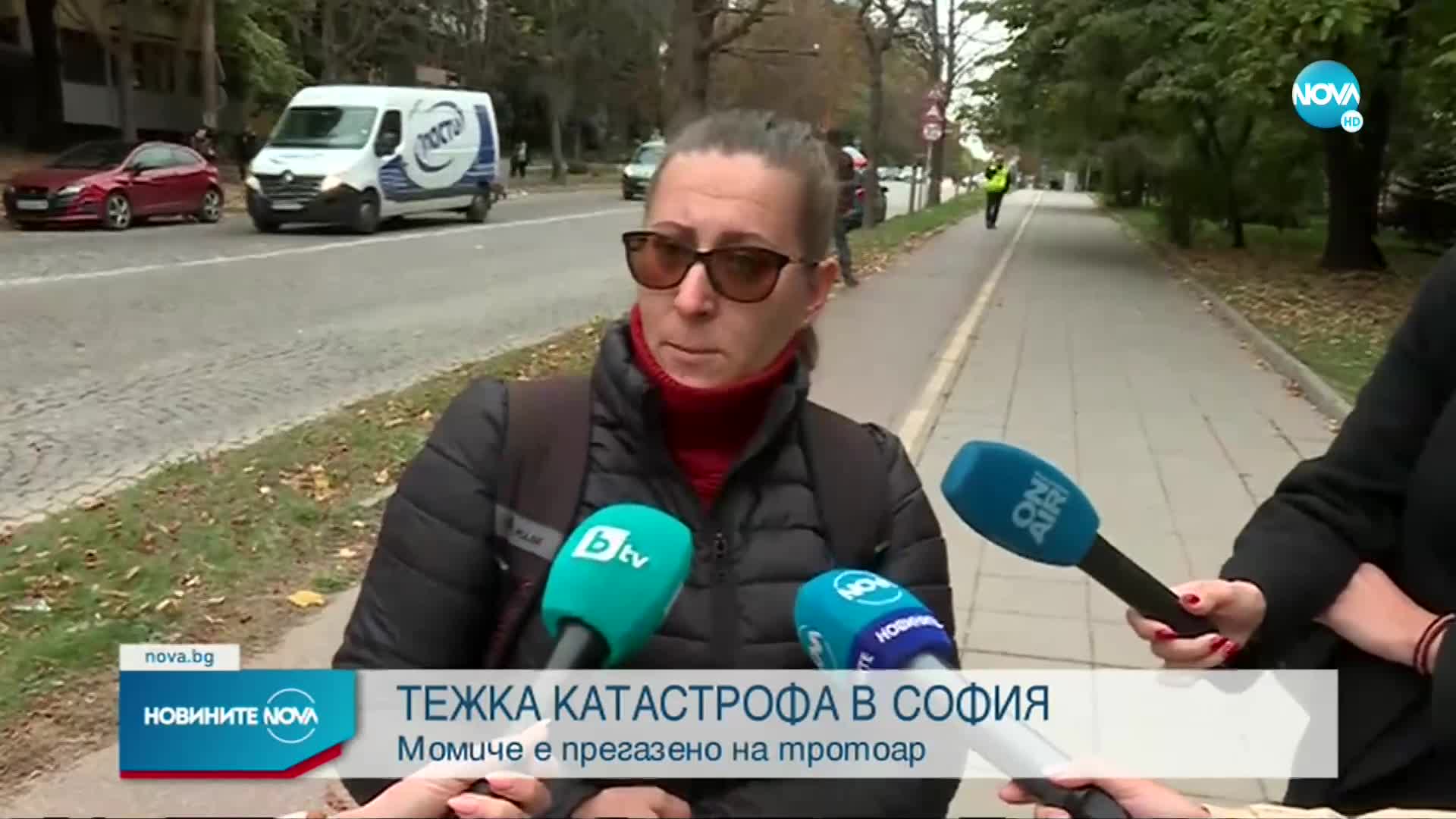 Камион се вряза в спирка в София, уби 19-годишно момиче