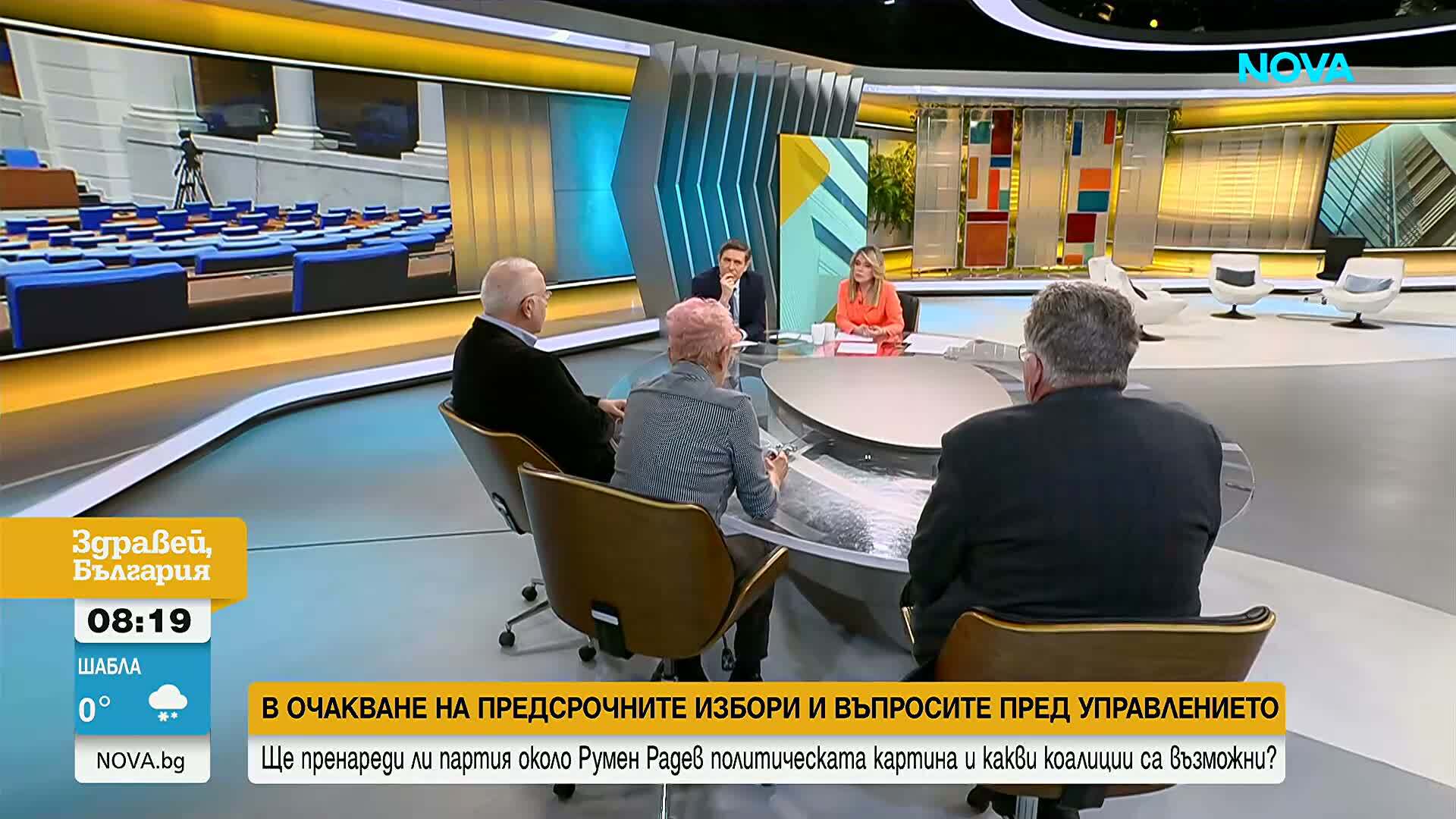 Какво говорят действията и думите на Румев Радев до момента