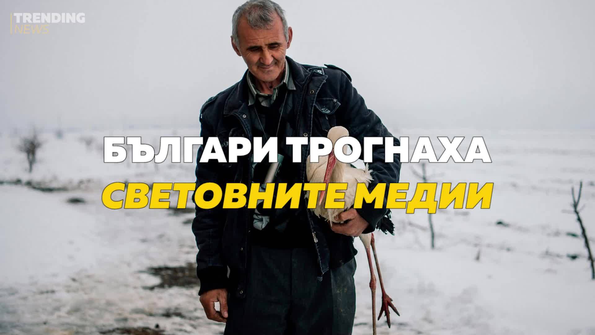 Светът е трогнат от българските спасители на щъркели