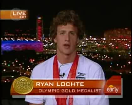 Интервю С Ryan Lochte След 200 Гръб