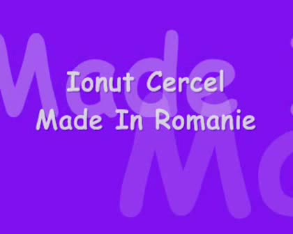 Ionut Cercel - Made In Romanie