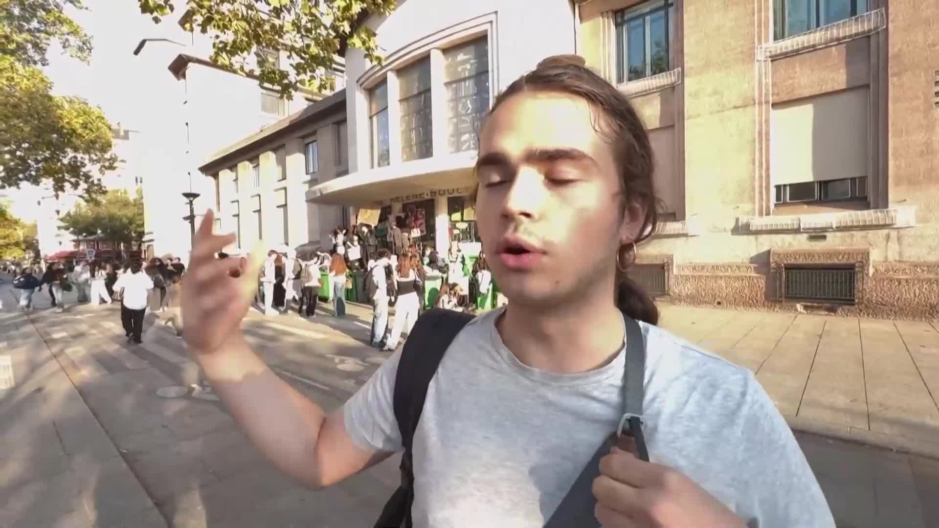 От училищни блокади до сблъсъци: Франция е изправена пред нова протестна вълна