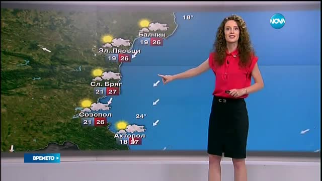 Прогноза за времето (21.06.2016 - обедна)