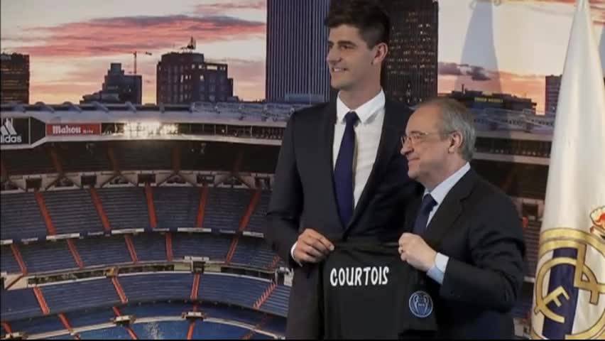 Реал Мадрид официално представи Тибо Куртоа