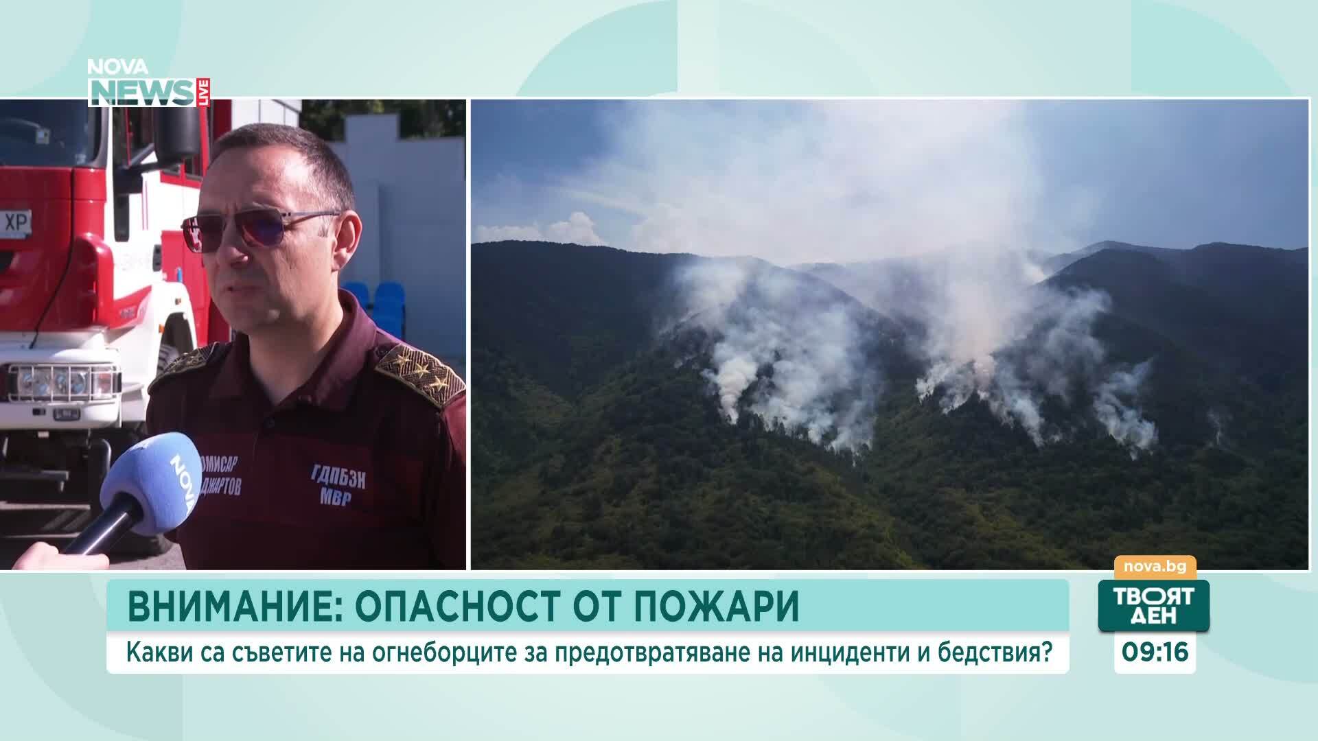 Огнеборците нащрек: Очакват до 350 пожара дневно в разгара на лятото