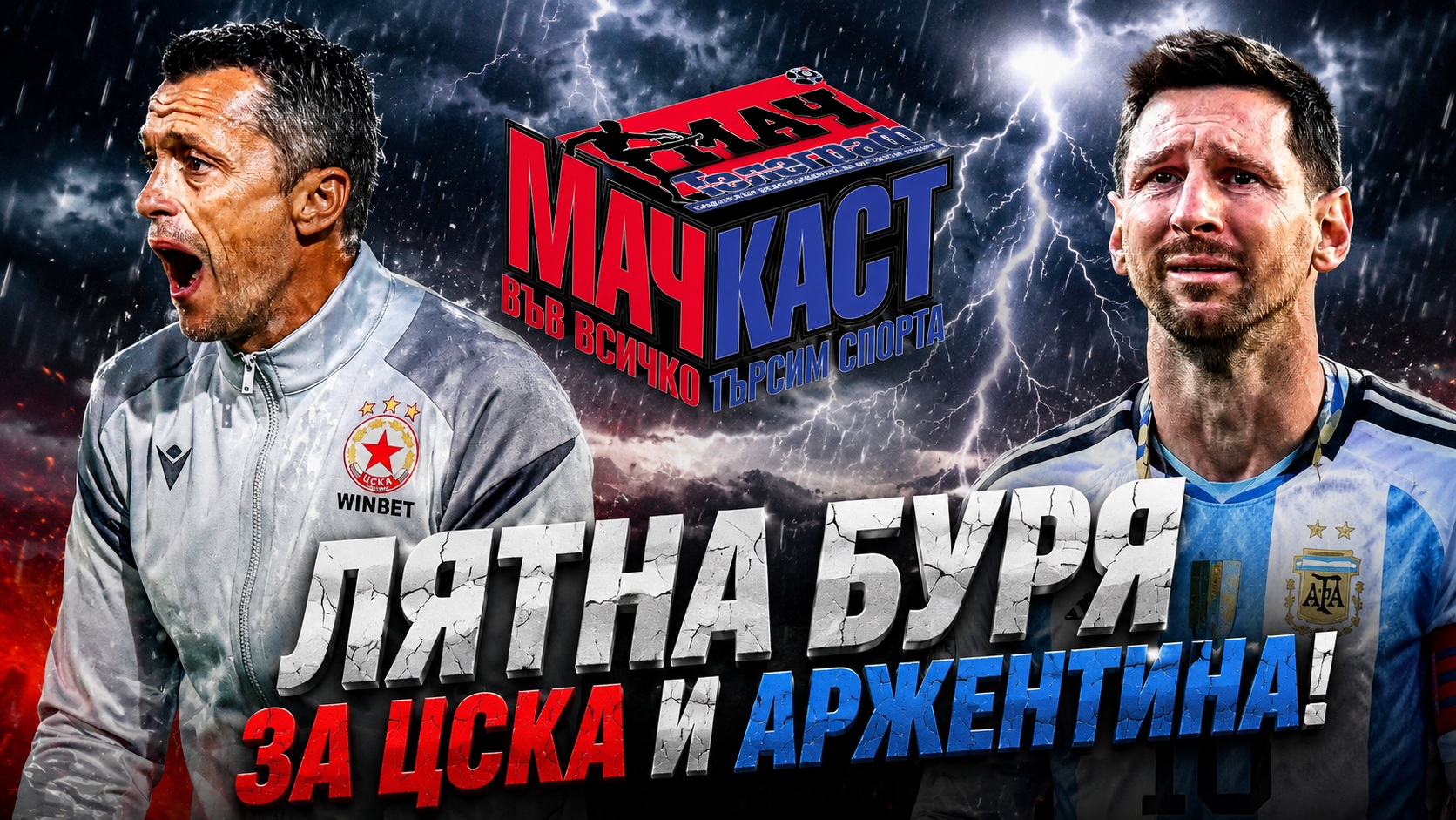 ЛЯТНА БУРЯ ЗА ЦСКА И АРЖЕНТИНА