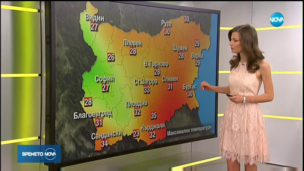 Прогноза за времето (29.07.2019 - сутрешна)