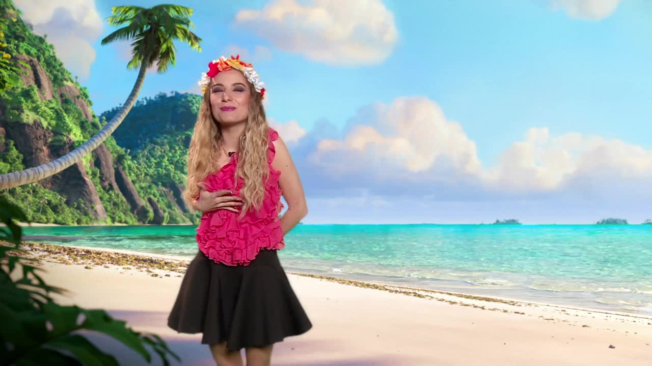 Михаела Маринова е Ваяна / Смелата Ваяна (Vaiana) - 2016