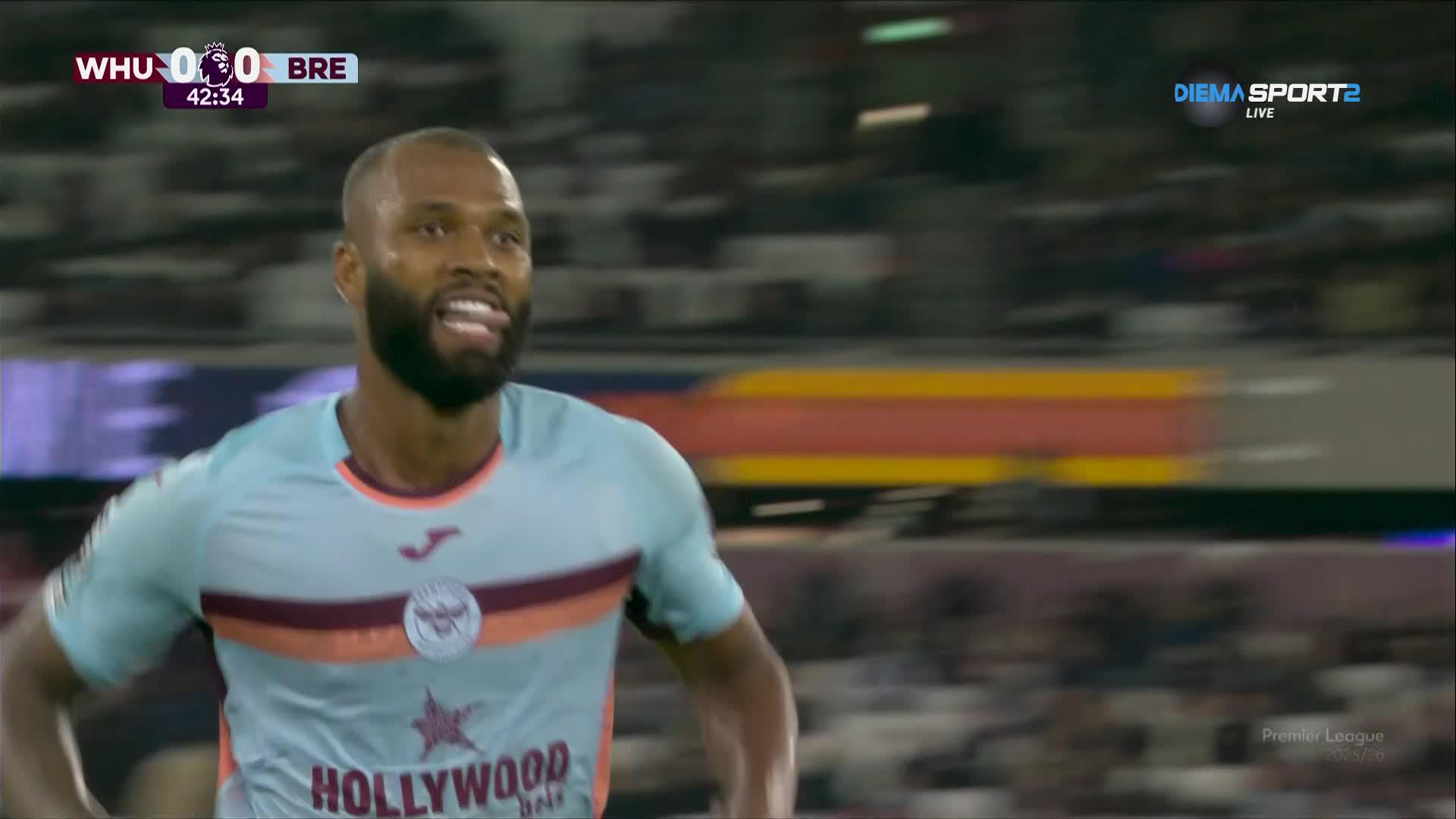 Goal by Brentford