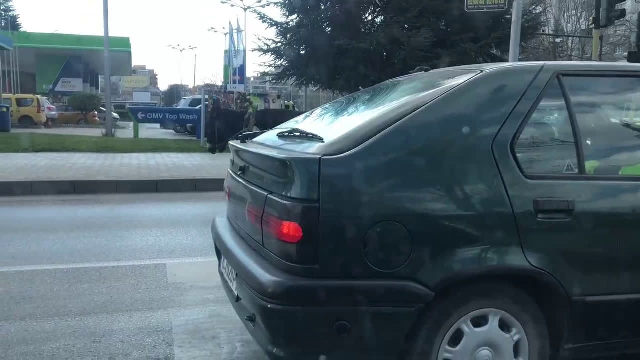 Интересен велосипедист във Варна