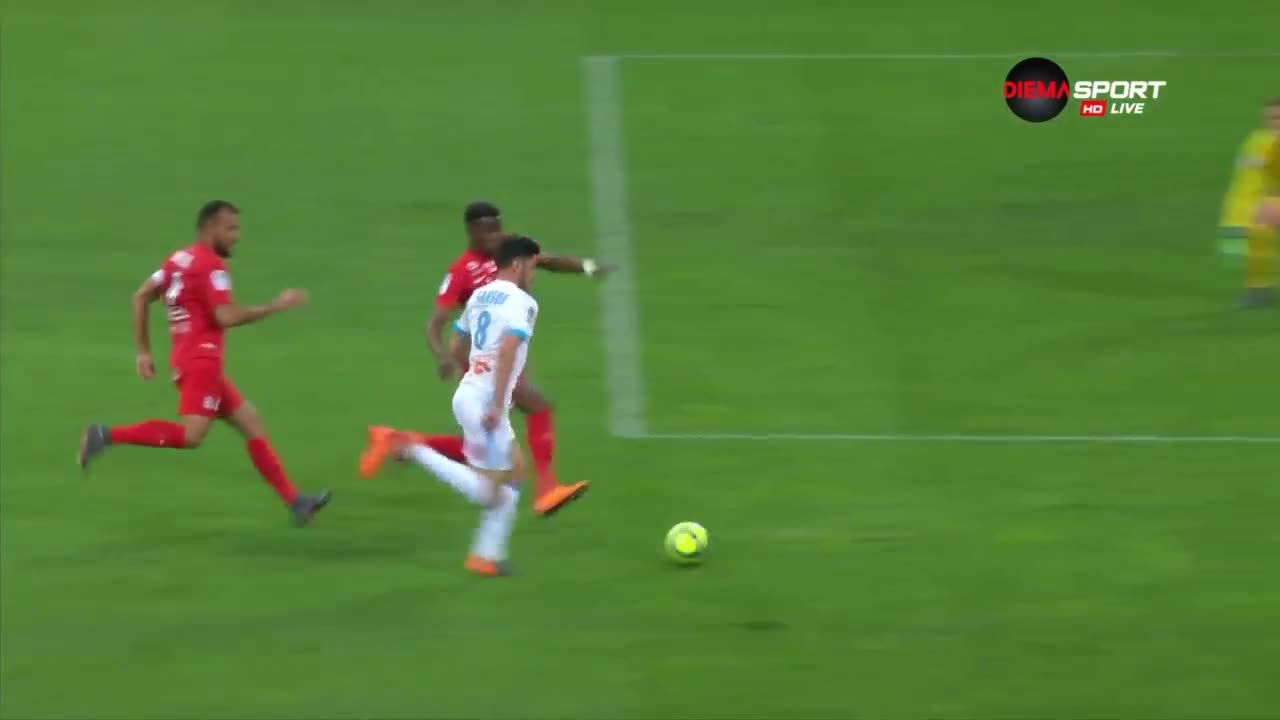 Олимпик Марсилия - Монпелие 0:0 /първо полувреме/