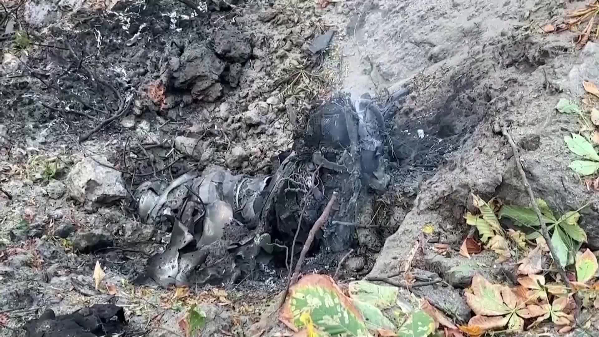 Руска ракета падна край детска площадка в Киев