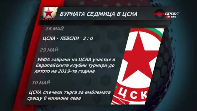 Бурната седмица на ЦСКА и постижението на Дунав