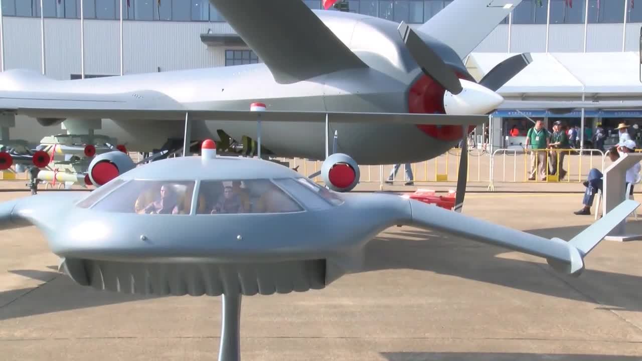 China: China's Largest Ever Unmanned Combat Drone Unveiled Vbox7