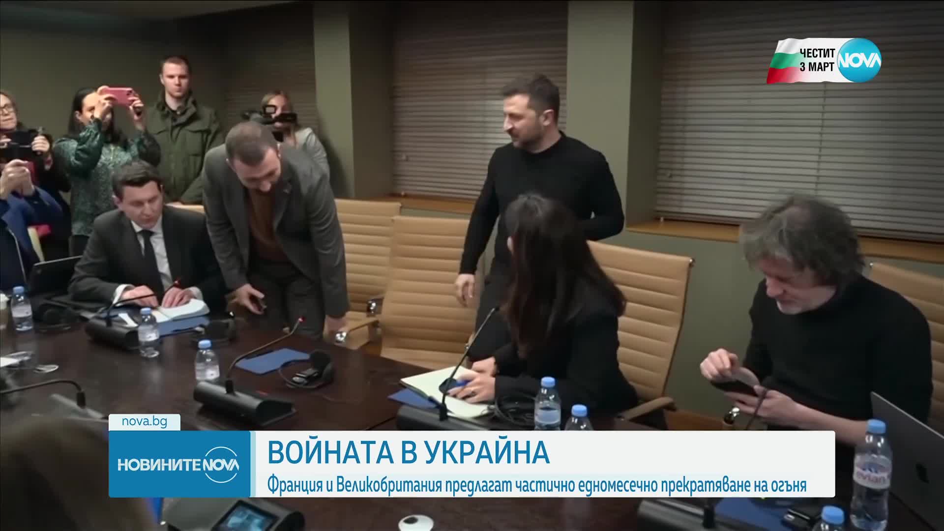 Макрон: Франция и Великобритания предлагат едномесечно примирие в Украйна