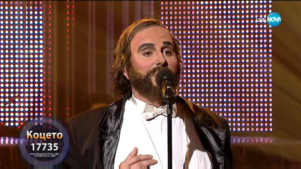 Константин като Luciano Pavarotti - „Сaruso” | Като две капки вода