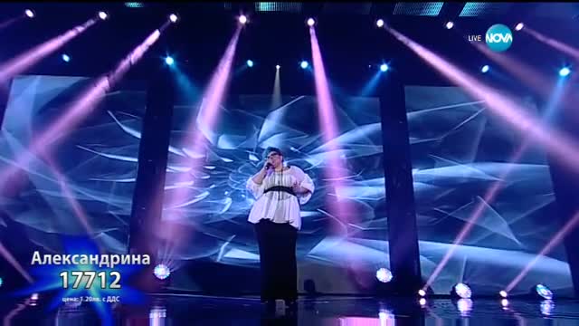Александрина Макенджиева - X Factor Live (10.11.2015)