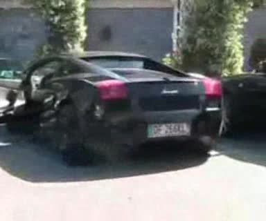 Lamborghini Gallardo Nera Start 3 Times And Accelerate