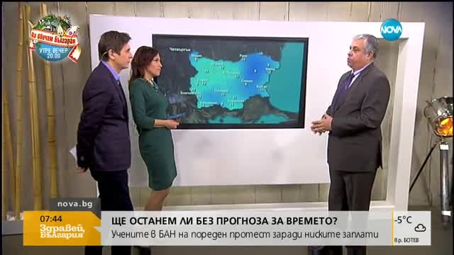 Ще останем ли без прогноза за времето, ако не увеличат заплатите в БАН?