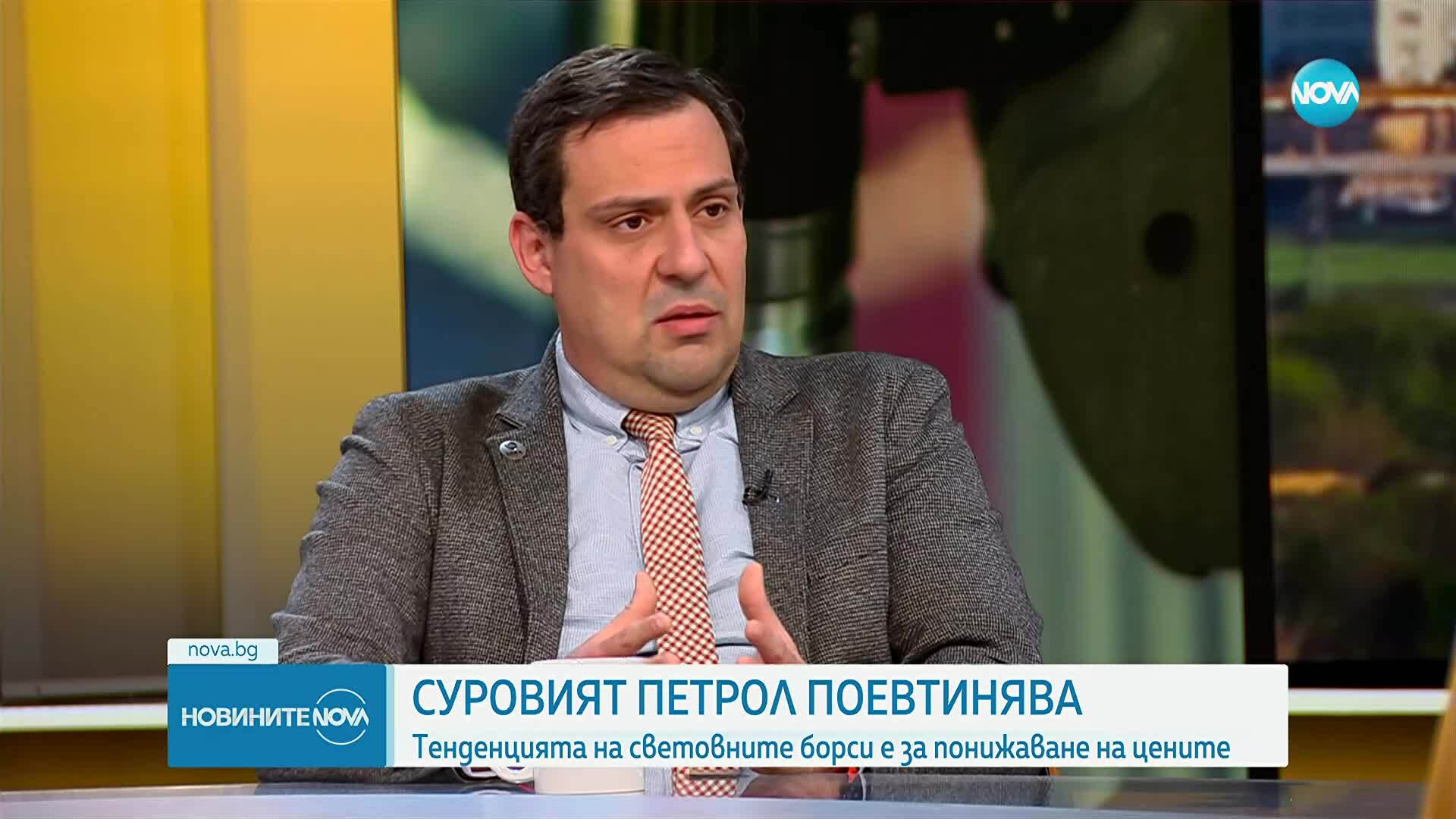 Бенчев: Суровият петрол тръгна надолу, възможно е да има задържане на цените по бензиностанциите