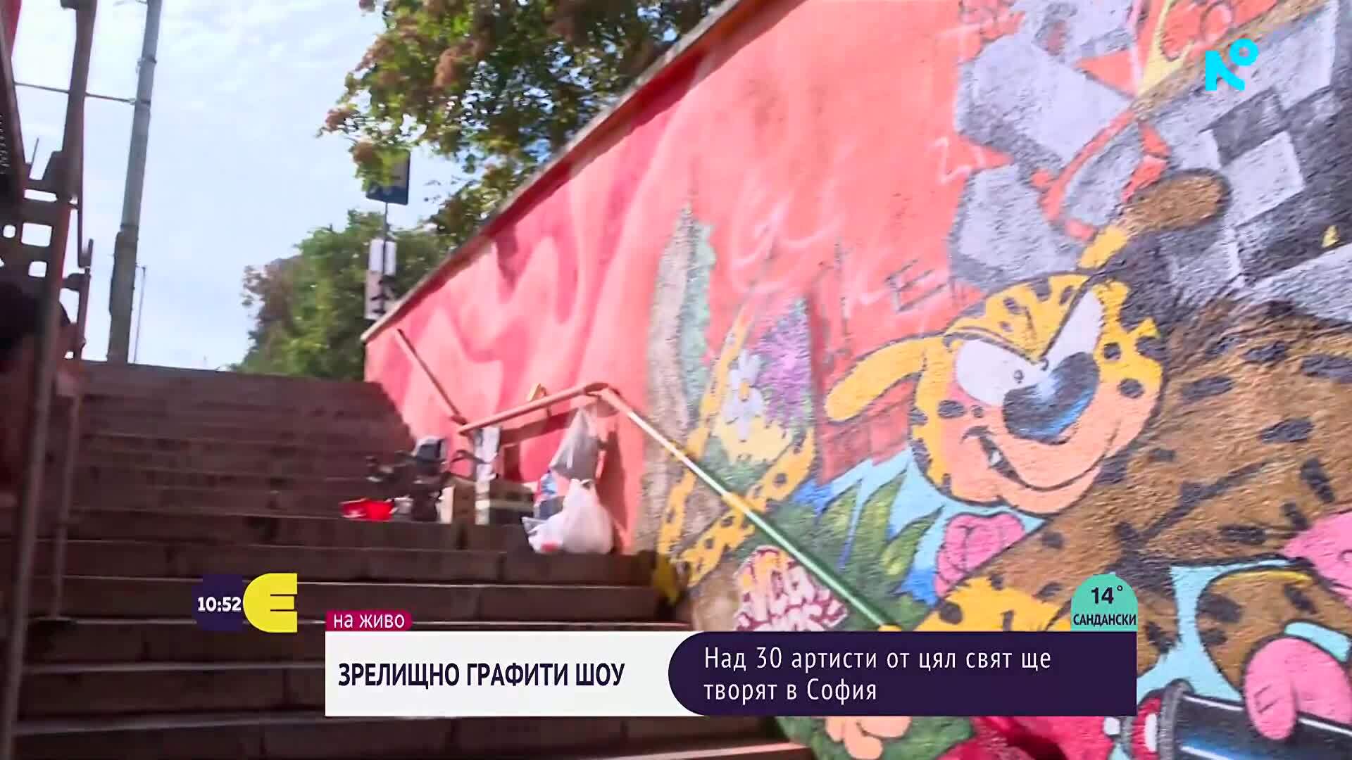 Sofia Urban Art: 30 графити артисти ще преобразят подлез в столицата