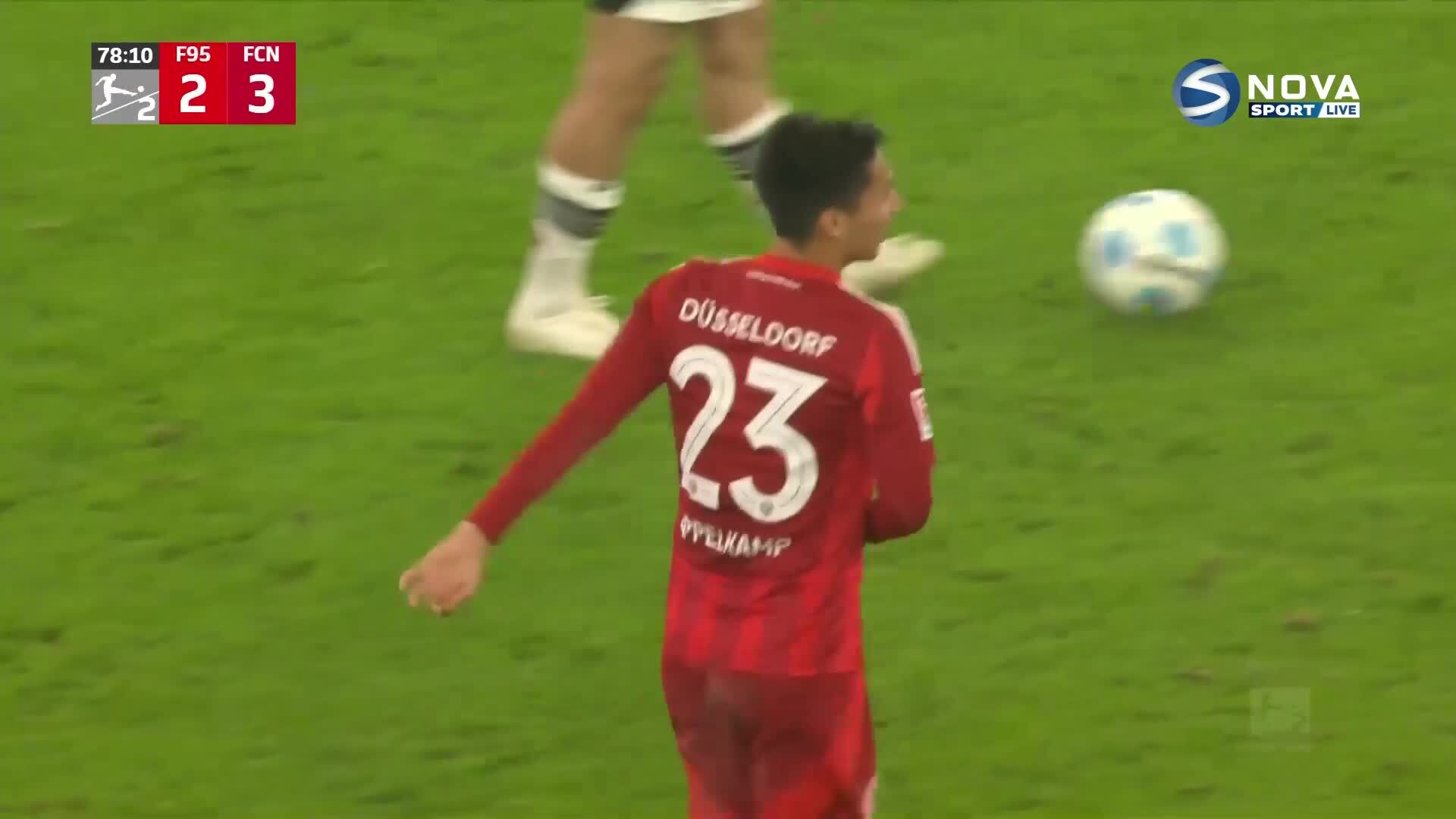 Фортуна Дюселдорф - Нюрнберг 3:3 /репортаж/