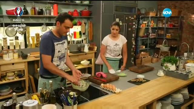 Кюфтета от тиквички и халуми - Бон апети (01.07.2016)