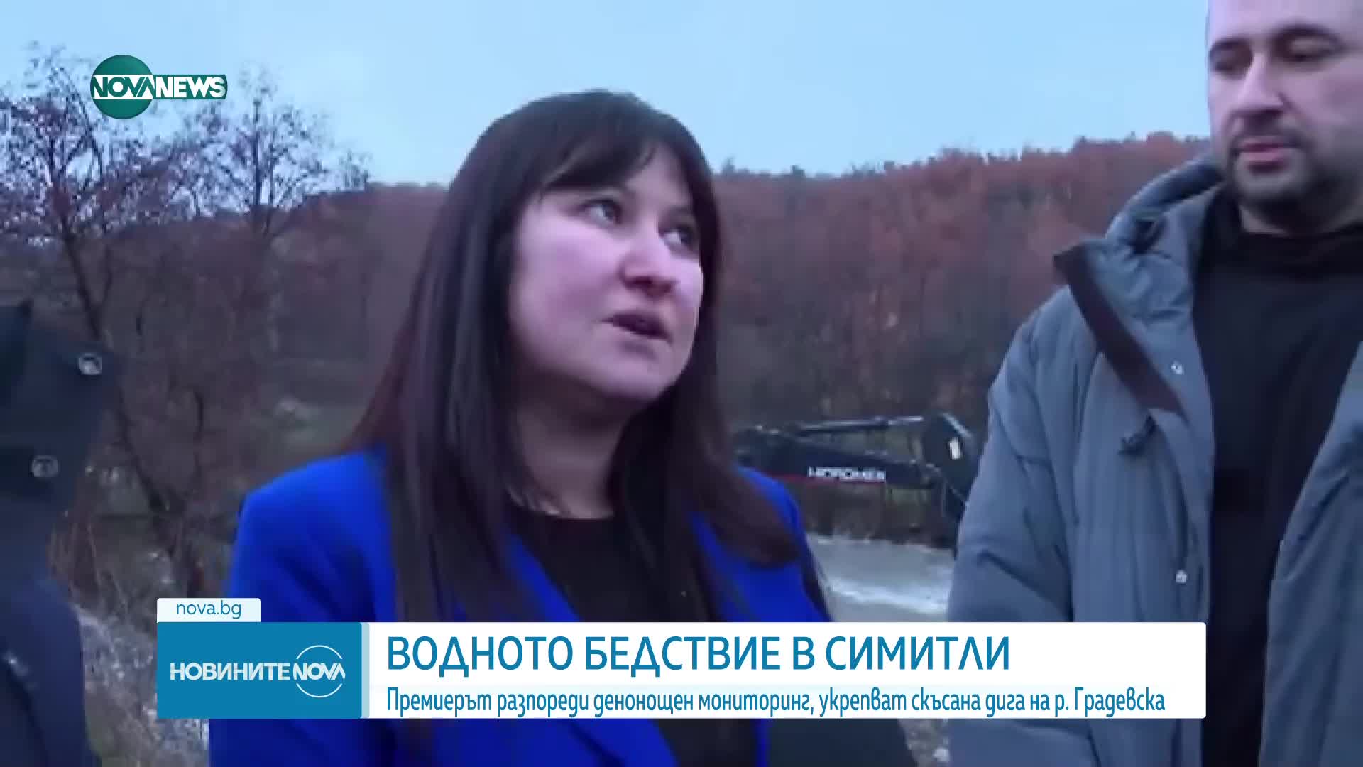 Желязков провери на място щетите от поройните дъждове в Симитли
