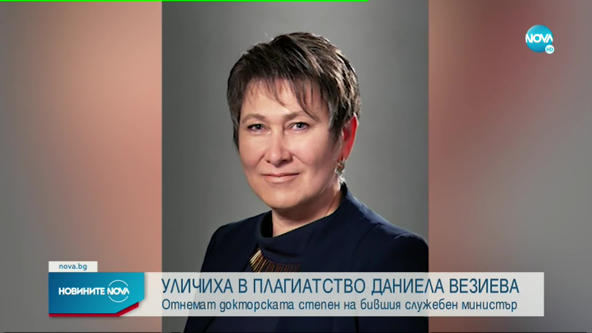 СЛЕД 6-МЕСЕЧНА ПРОВЕРКА: Даниела Везиева е уличена в плагиатство