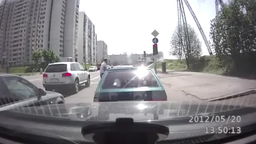 Готина закачка по пътя от страна на Руснаците