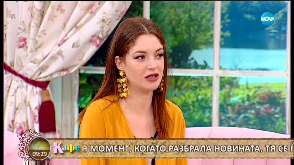 Моделът Глория Петкова - щастлива и бременна в "На кафе" (26.04.2018)