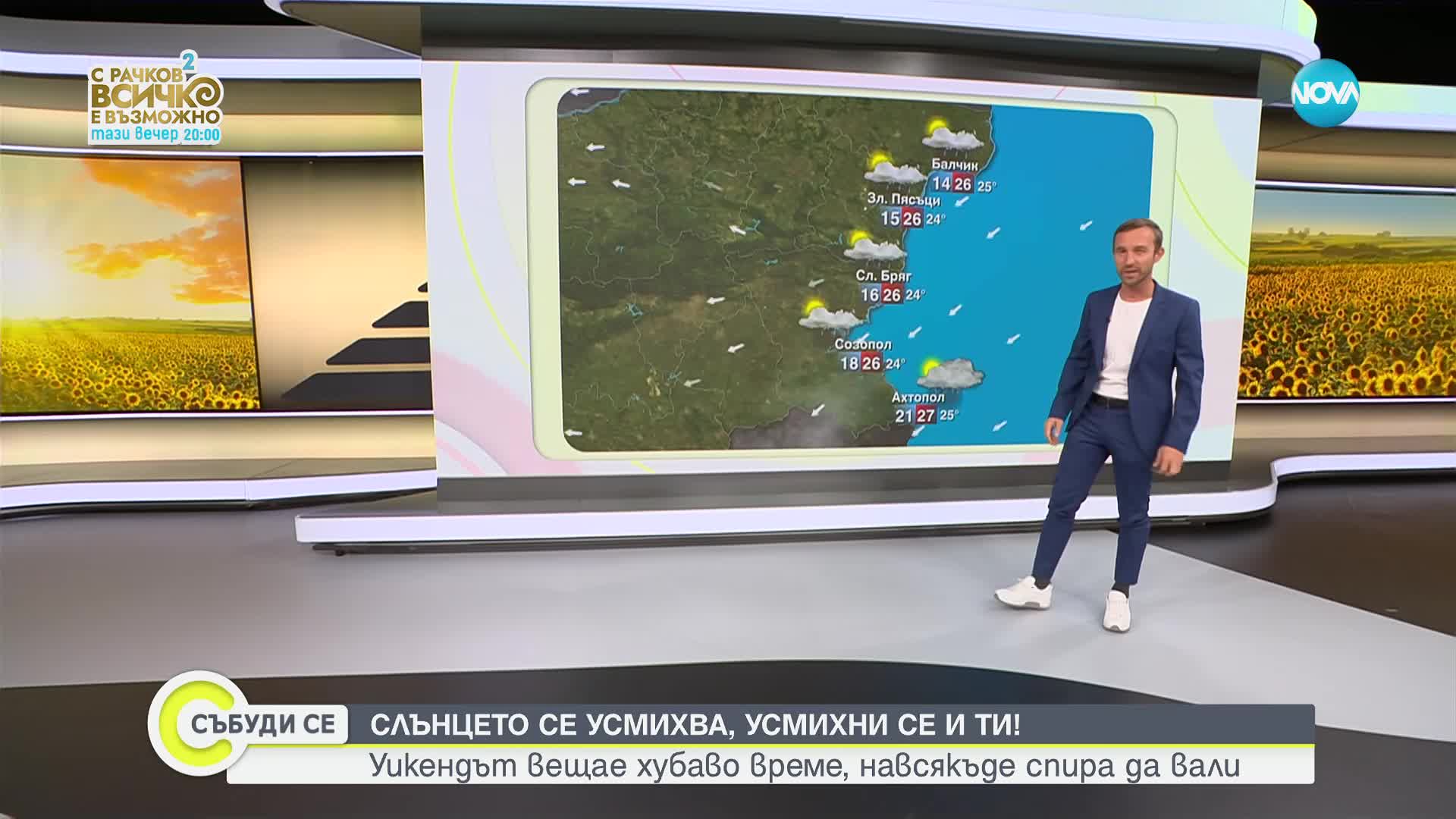 Прогноза за времето (10.09.2023 - сутрешна)
