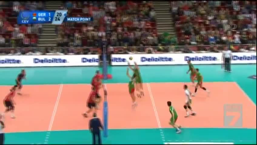 Страхотна България на 1/2 финал на Евроволей 2013 след 3:1 срещу Германия! 25.09.2013