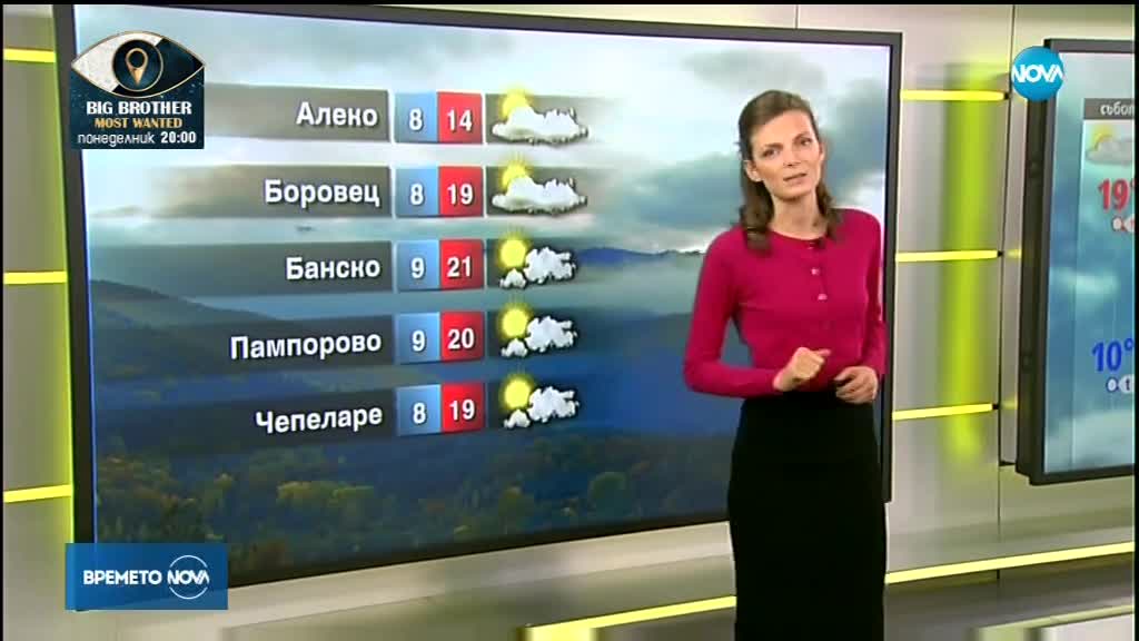 Прогноза за времето (03.11.2018 - сутрешна)
