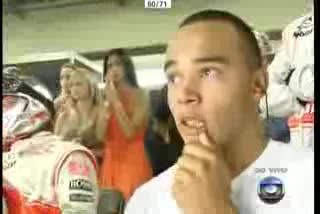 Nicole Scherzinger On Brazilian Grand Prix Supporting Lewis Hami