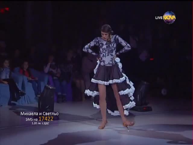Dancing Stars - Михаела Филева и Светльо фламенко (29.04.2014г.)