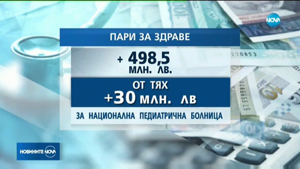 Парламентът прие на първо четене бюджета на НЗОК за 2020 г.