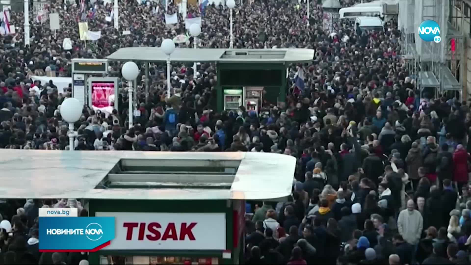 Хиляди на протест срещу новите ограничения за неваксинирани в Хърватия